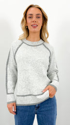 NAOMI KNIT - GREY