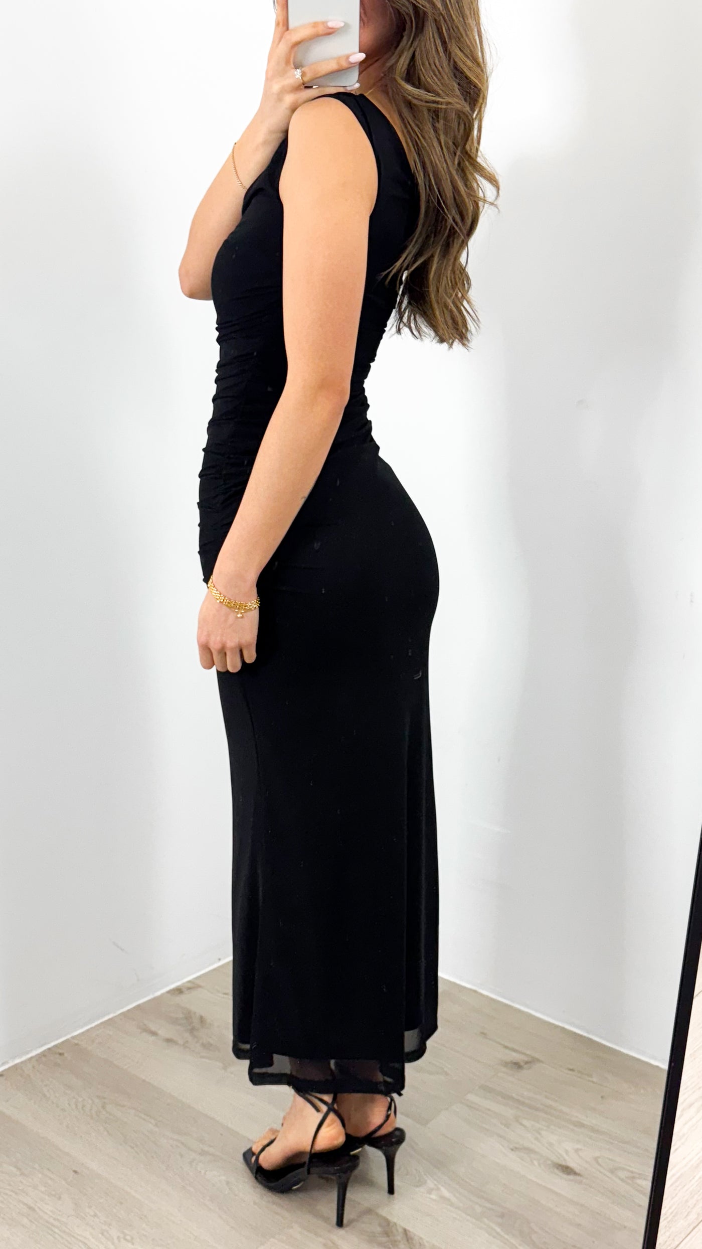 TARA DRESS - BLACK
