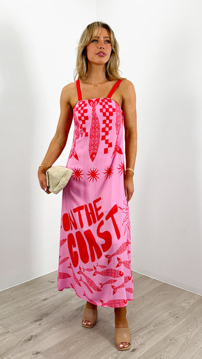 ON THE COAST MAXI - PINK