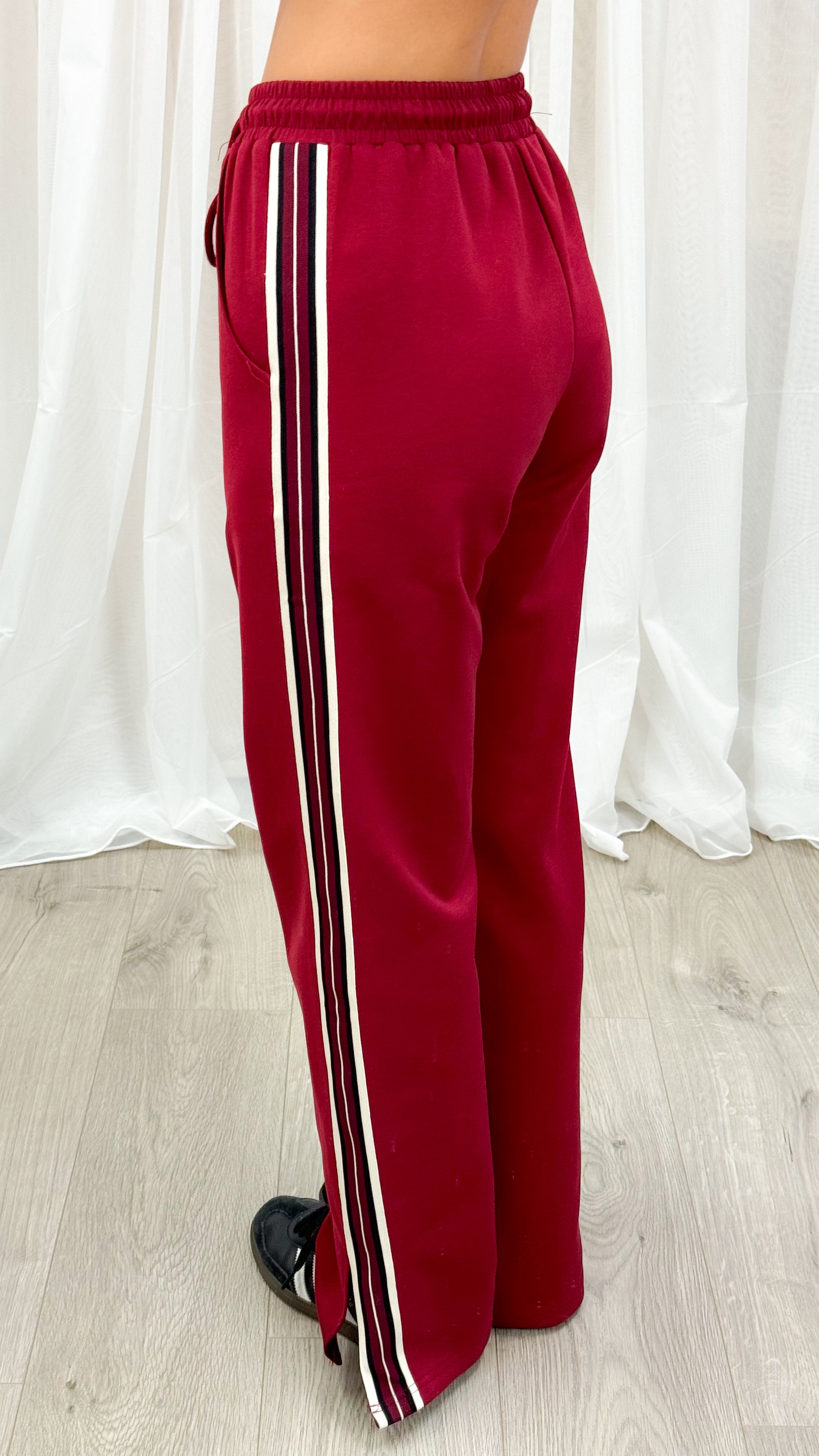 DANTE SWEATPANT - WINE