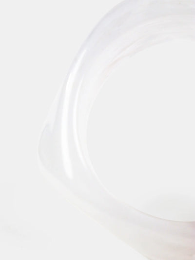 ANGULAR CUFF BANGLE - CLEAR