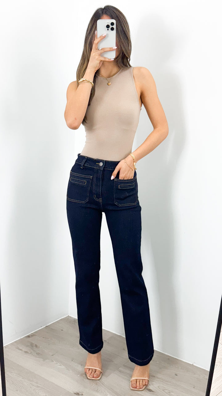 JACKSON STRAIGHT LEG JEAN - INDIGO BLUE