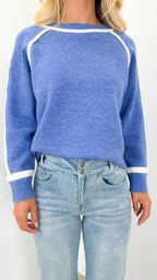 NAOMI KNIT - BLUE