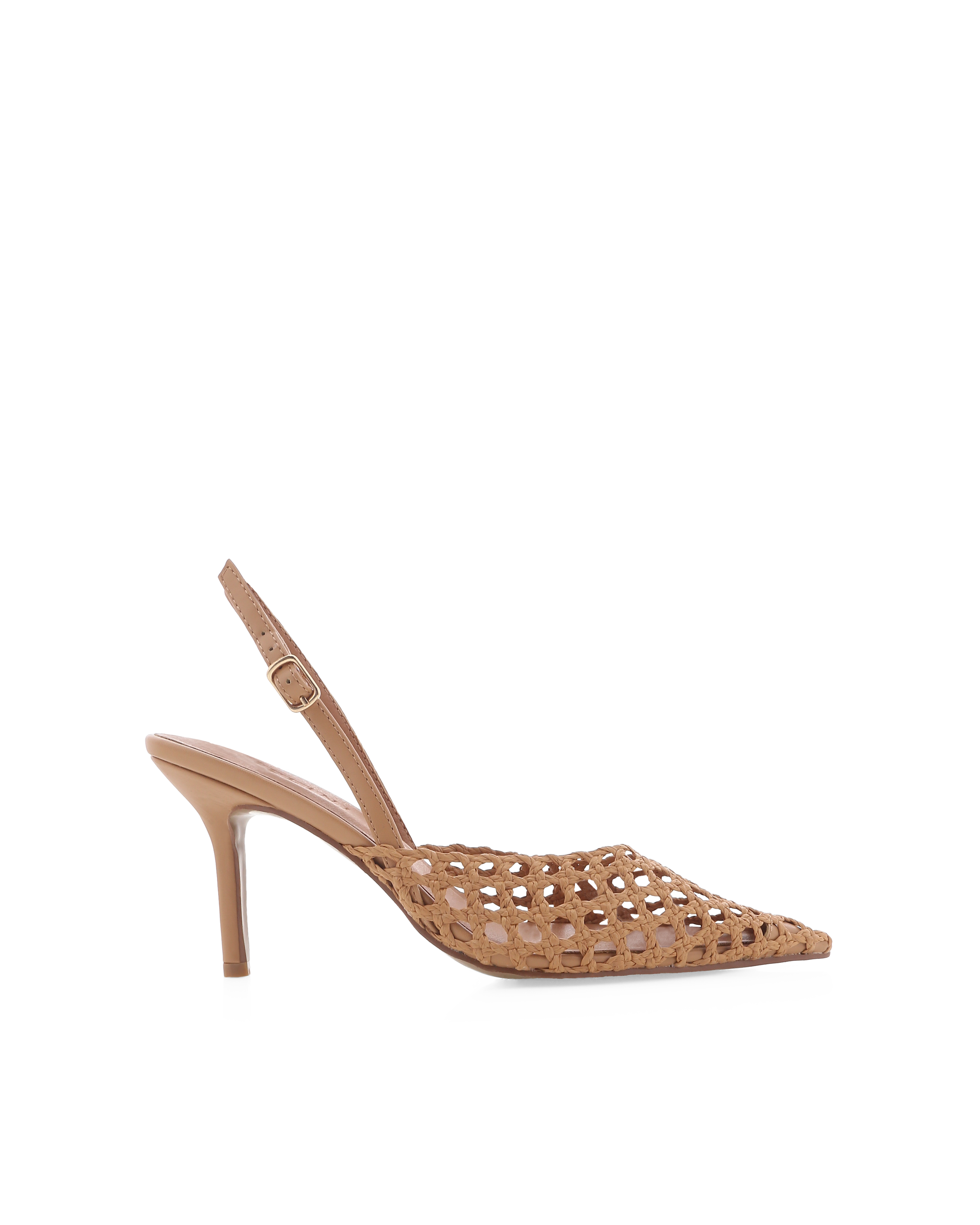 'BILLINI' PAVA - NATURAL RAFFIA
