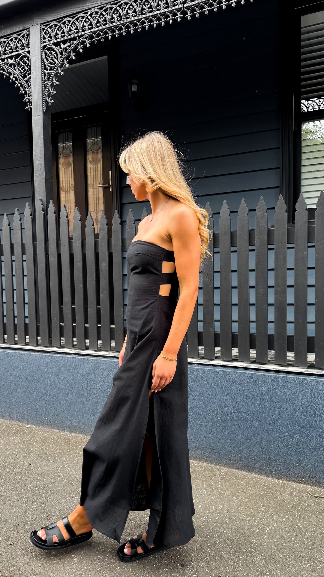FRANKIE MAXI - BLACK