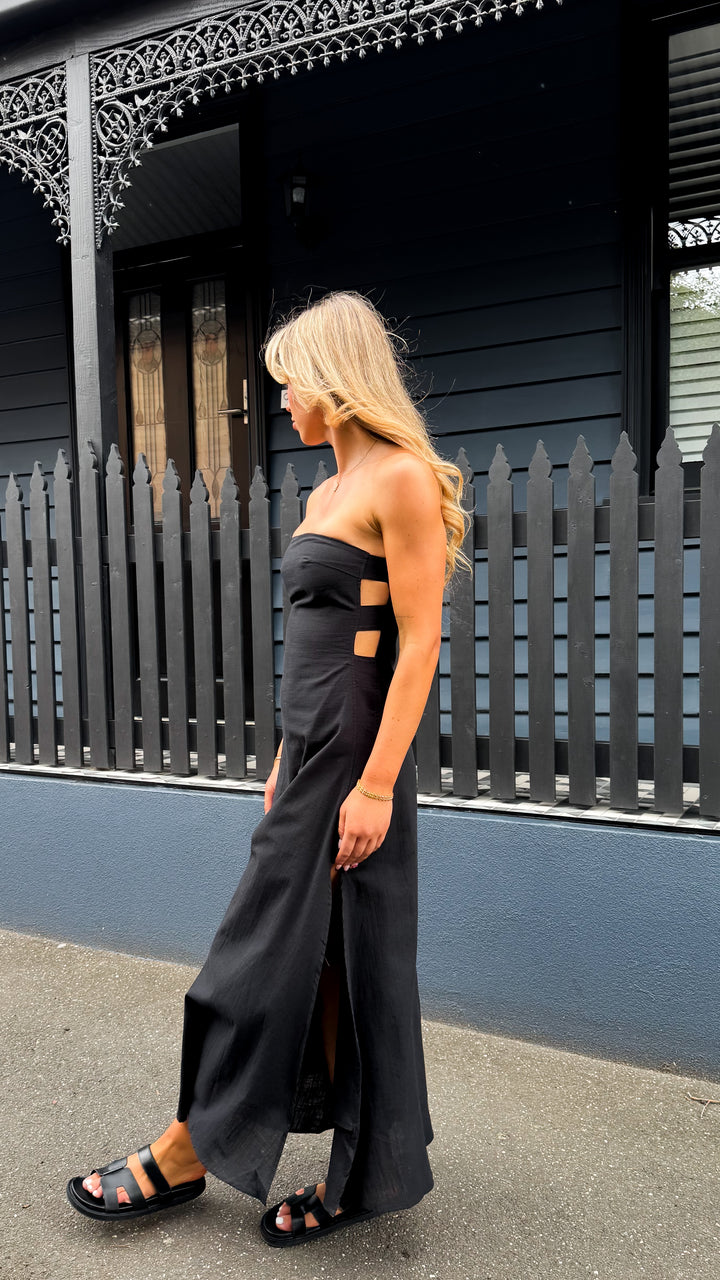 FRANKIE MAXI - BLACK