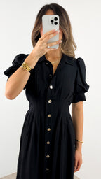 CASSANDRA DRESS - BLACK