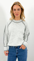 NAOMI KNIT - GREY