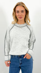 NAOMI KNIT - GREY
