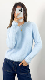 DOMINIQUE KNIT - BABY BLUE