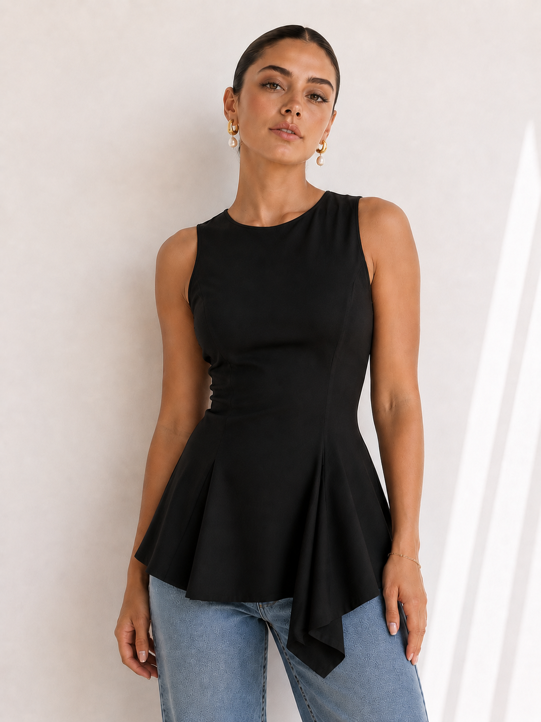 DALTON TOP - BLACK