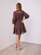 ANNABELLE DRESS - CHOCOLATE