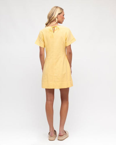RENAE DRESS - LEMON