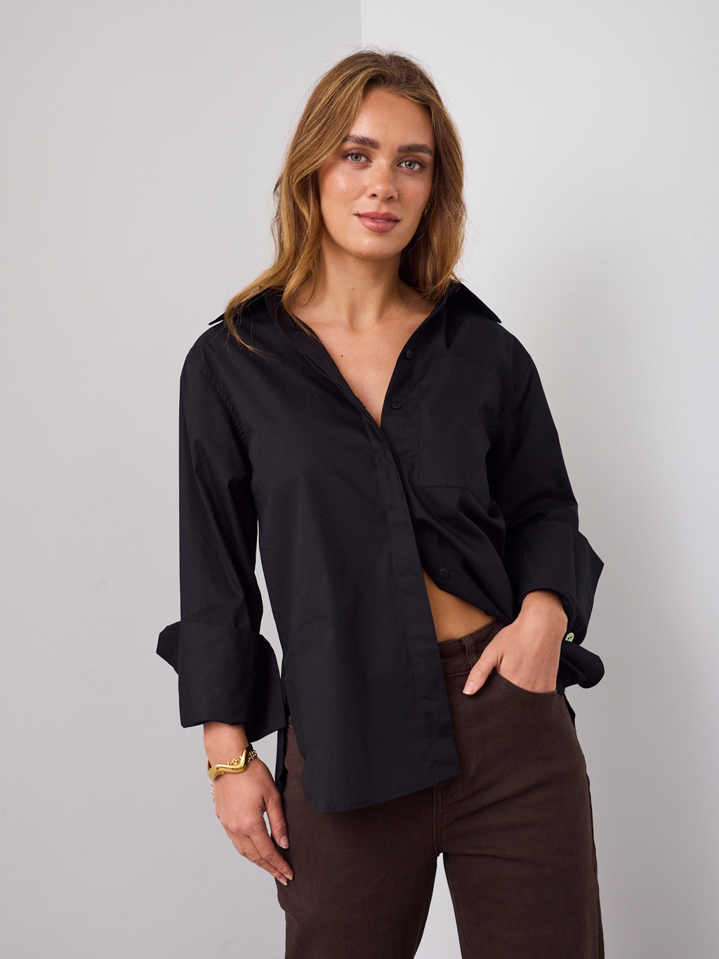 XAVIER SHIRT - BLACK