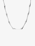 CHROME STERLING SILVER NECKLACE - SILVER