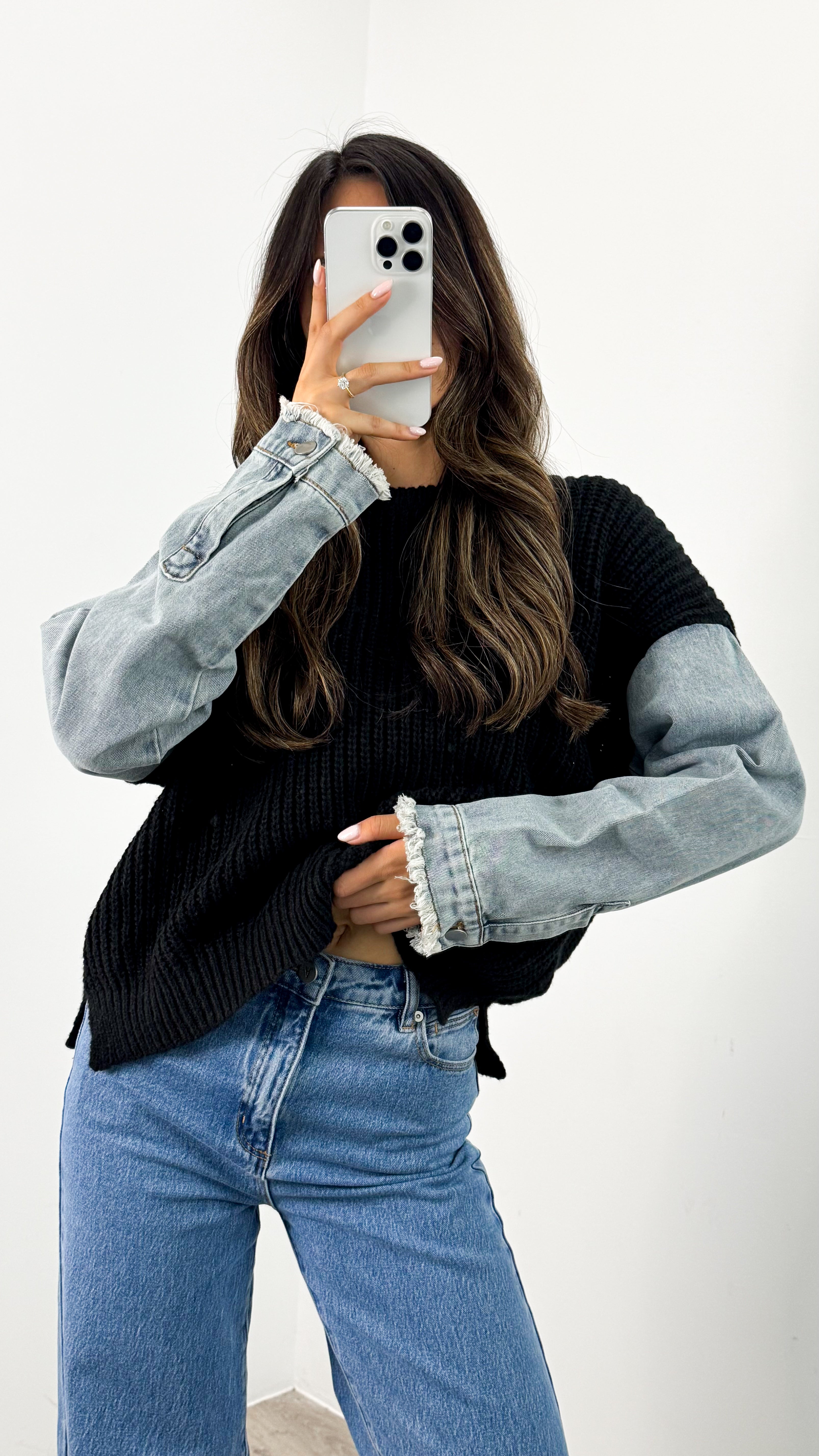 WESTSIDE KNIT - BLACK