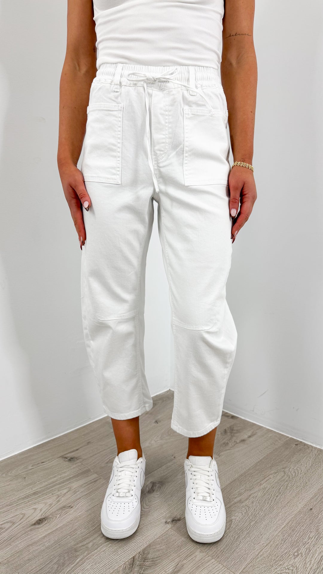 JASON JOGGERS - WHITE