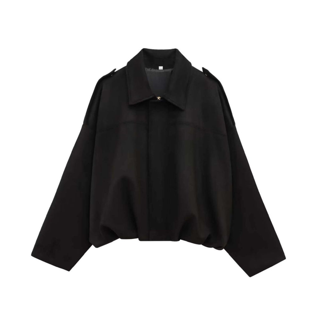 TYLER BOMBER JACKET - BLACK