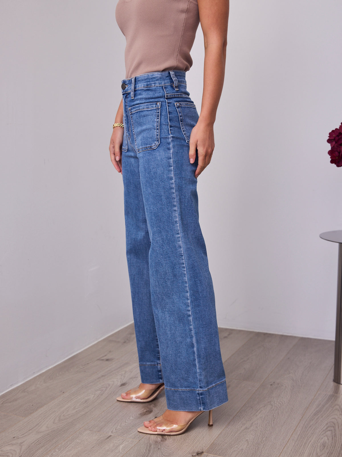 FITZROY JEAN - MEDIUM BLUE