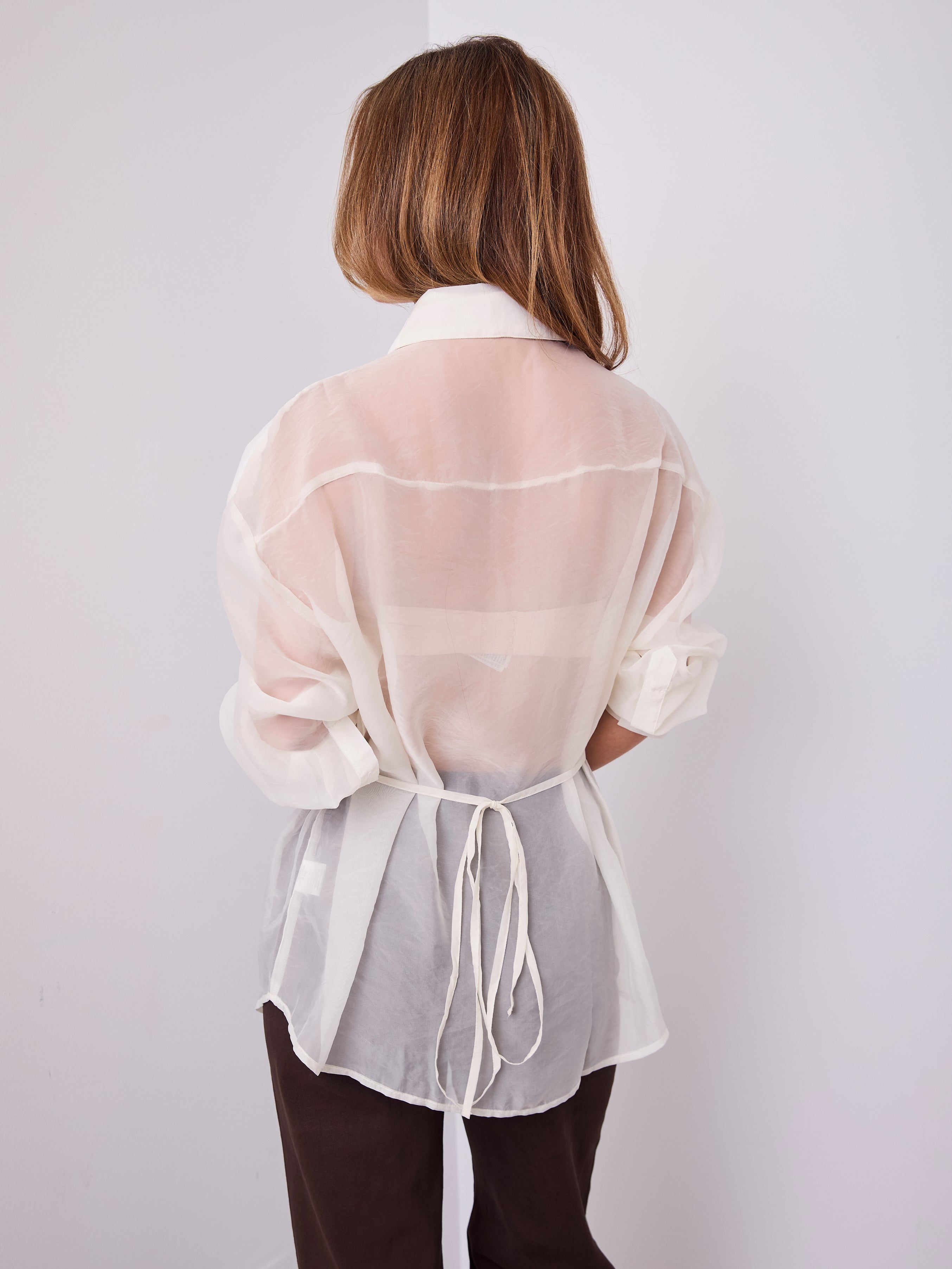 NARA SHIRT -  OFF WHITE