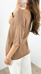 GIANNA TOP - MOCHA