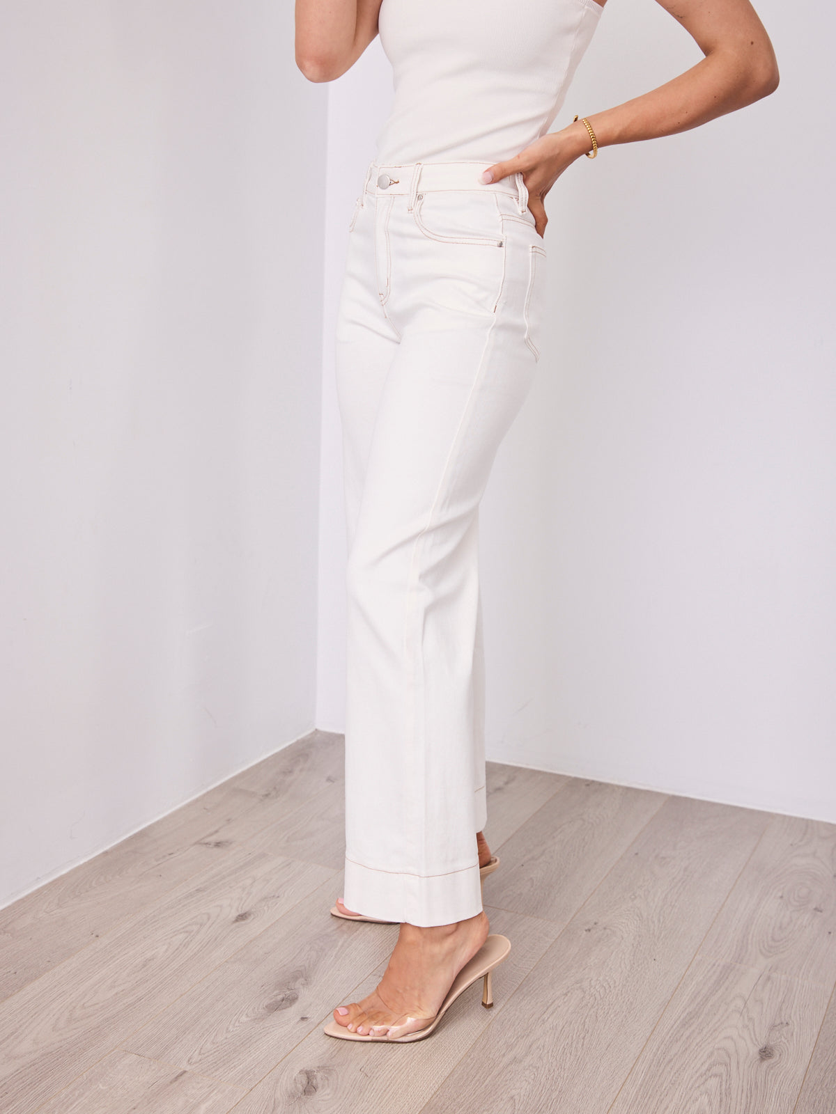 COOPER JEAN - OFF WHITE