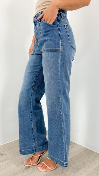 TREY JEAN - DENIM