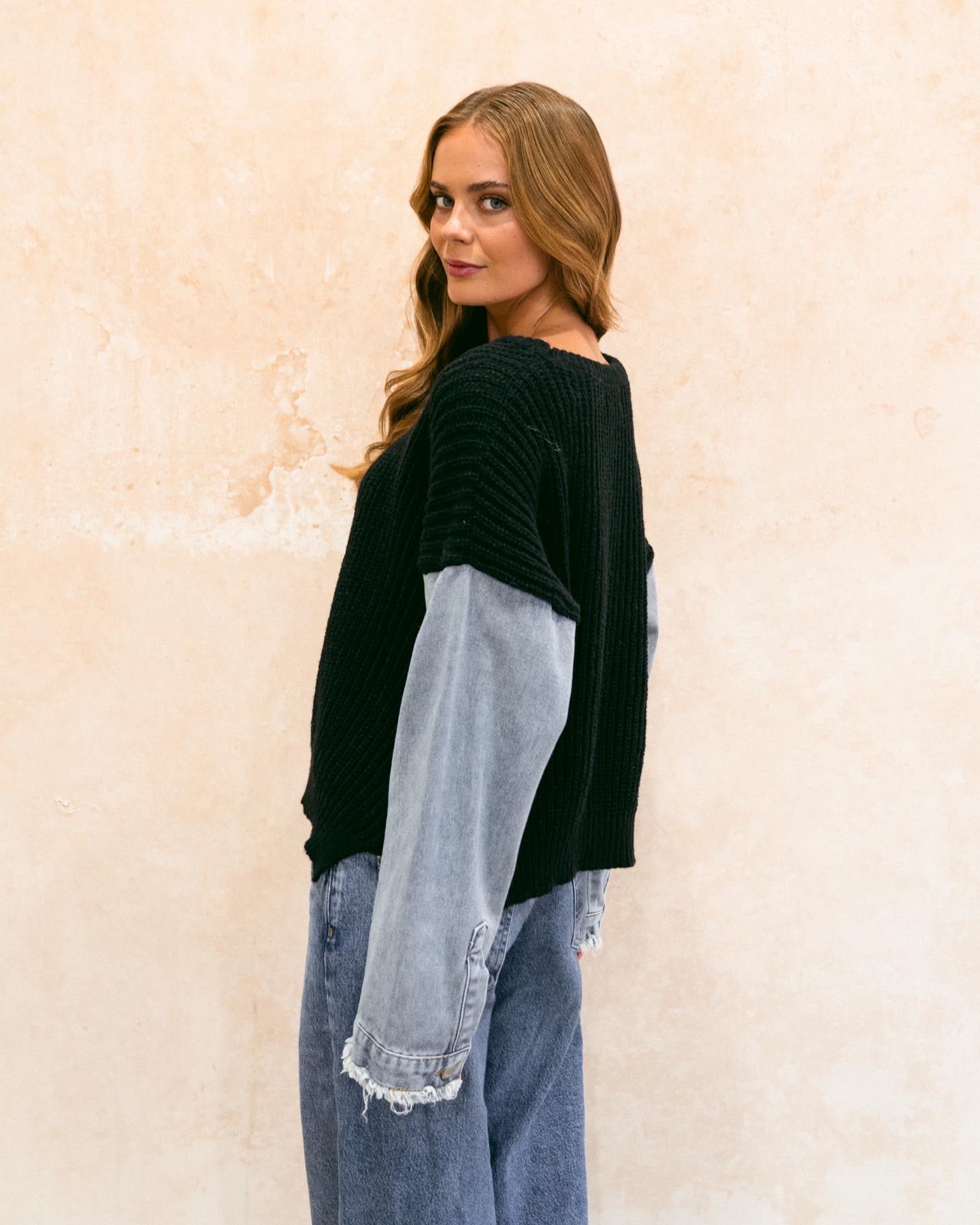 WESTSIDE KNIT - BLACK