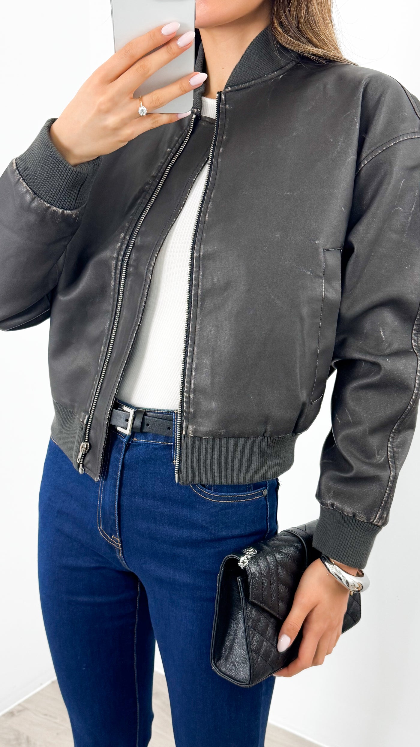 BRYSON JACKET - BLACK WASH