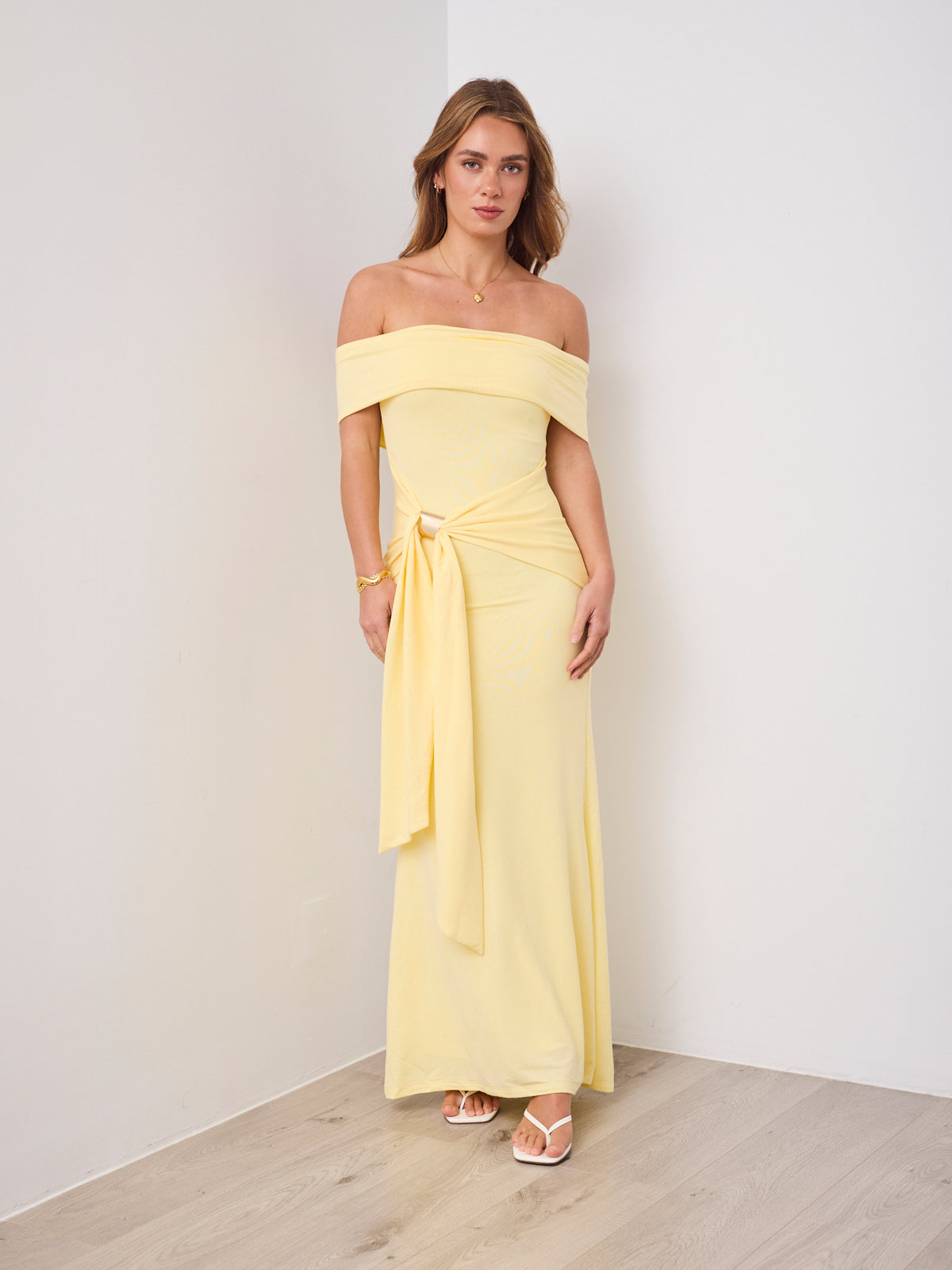 CHANTELLE DRESS - LEMON