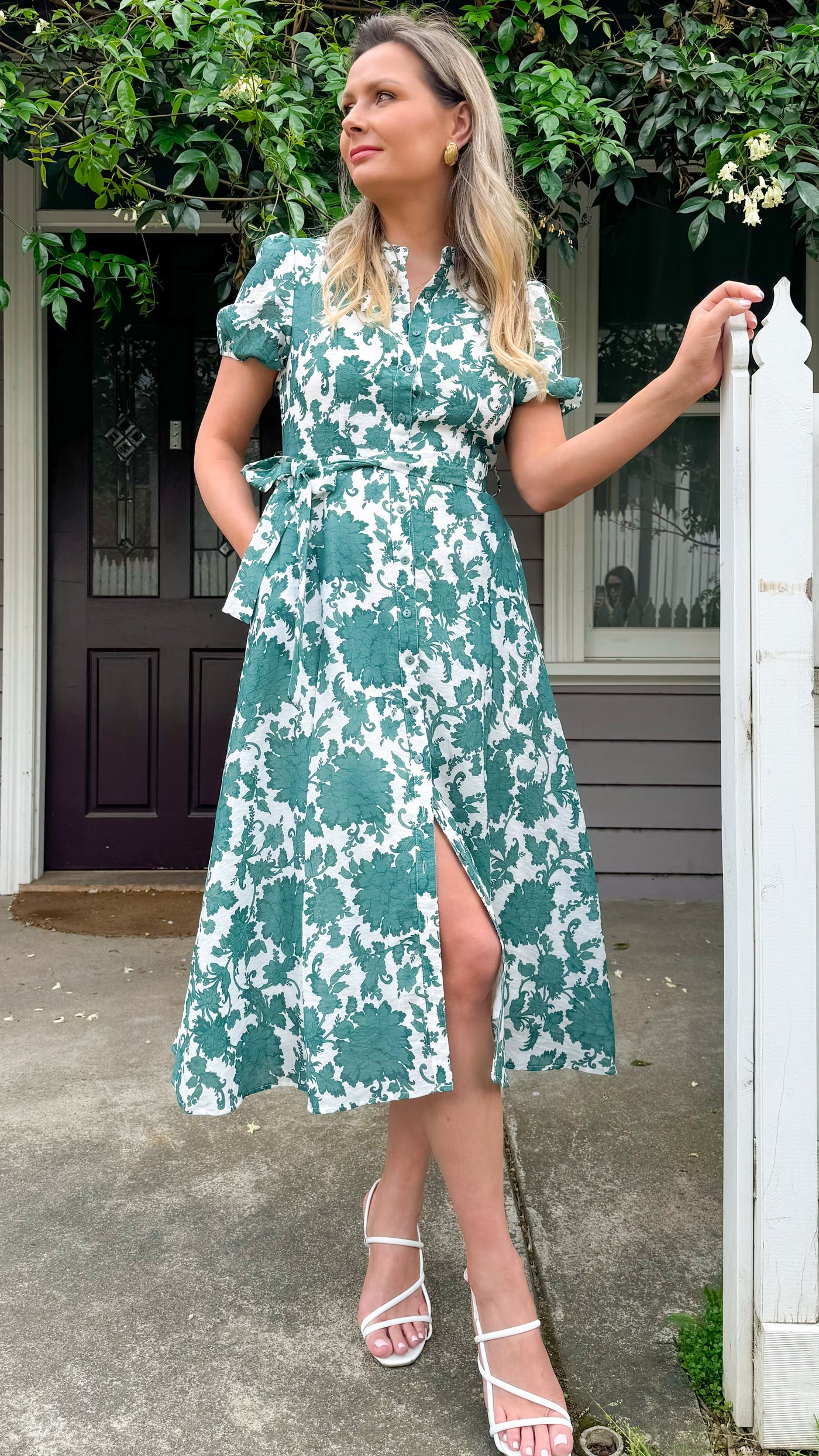 CHRISHEL DRESS - GREEN