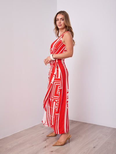 REBECCA MAXI DRESS - RED
