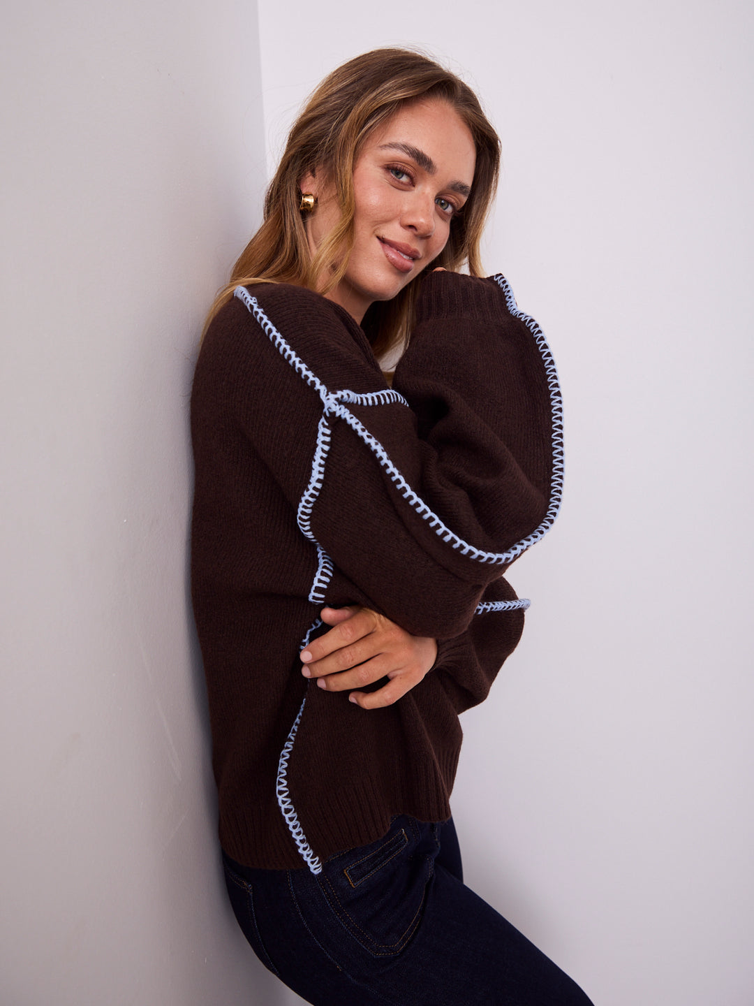 BONNIE KNIT - CHOCOLATE