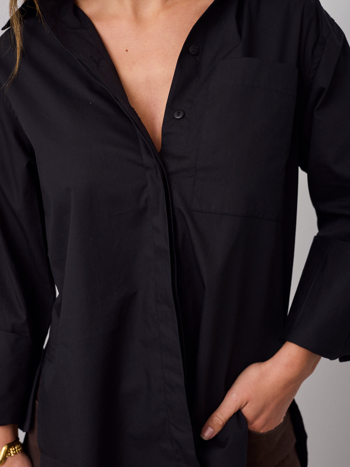 XAVIER SHIRT - BLACK