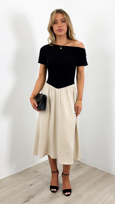 PERCY DRESS - BLACK