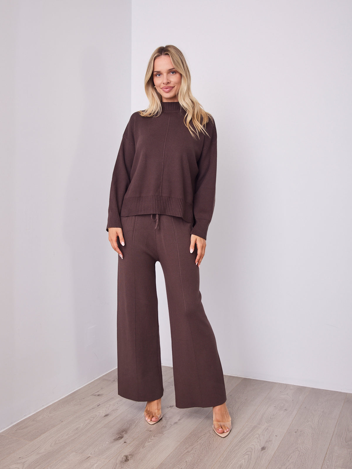 DELTA KNIT PANT - ESPRESSO