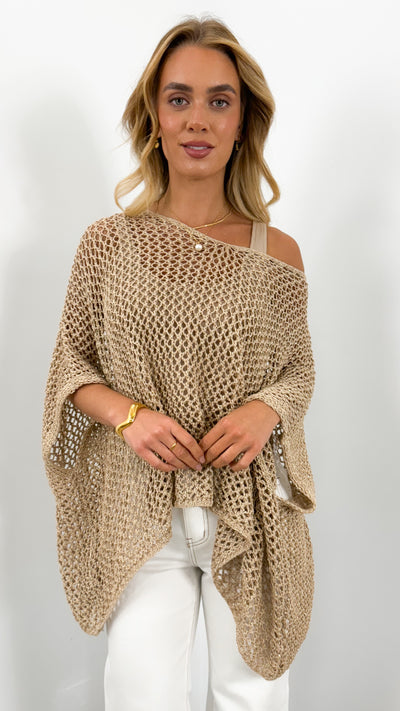 BENITA TOP - GOLD