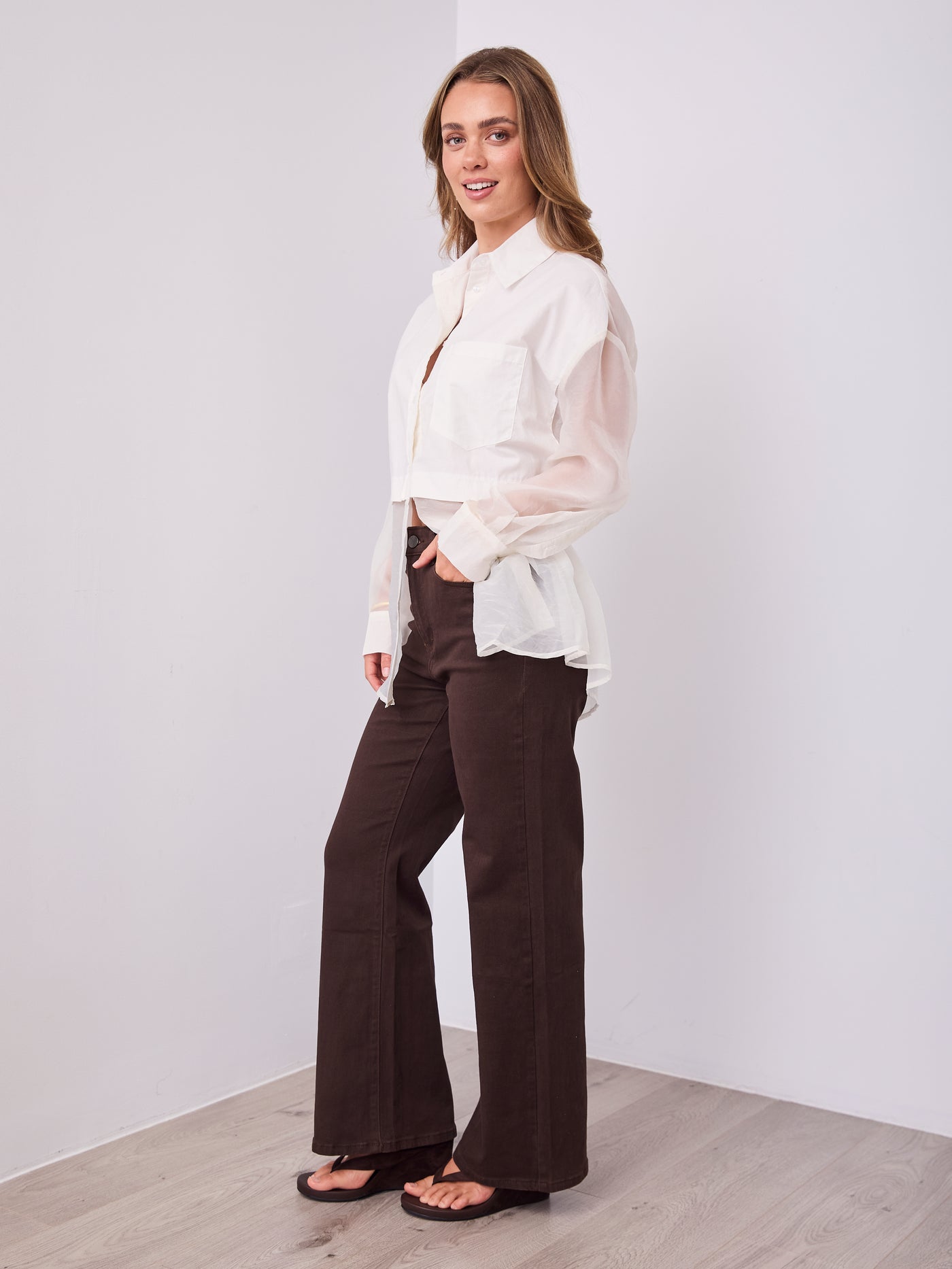 NARA SHIRT -  OFF WHITE