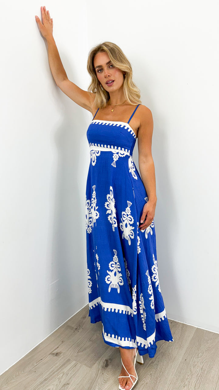 MILLA DRESS - BLUE