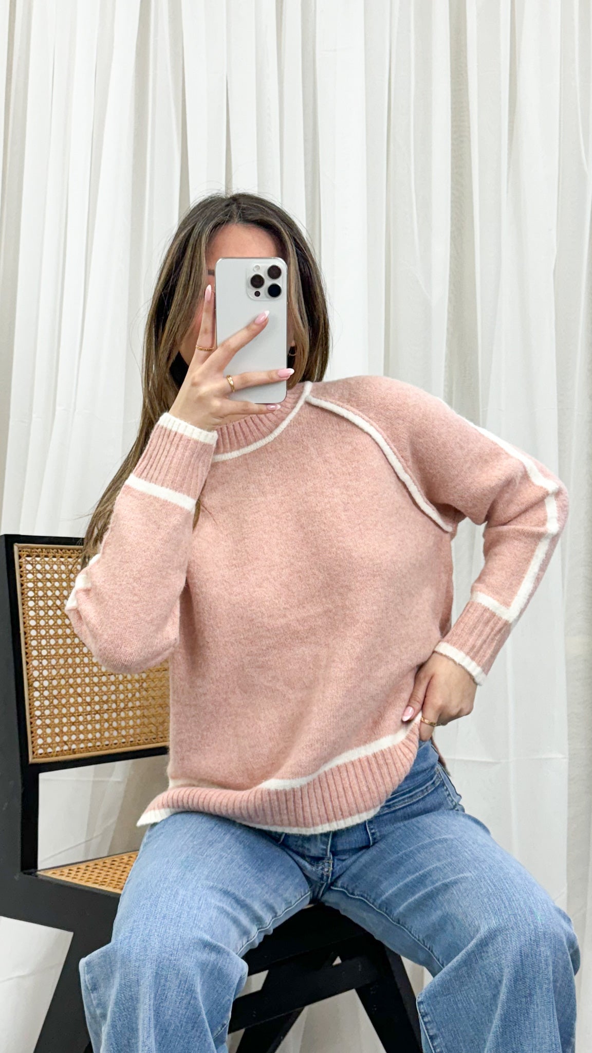 NAOMI KNIT - PINK