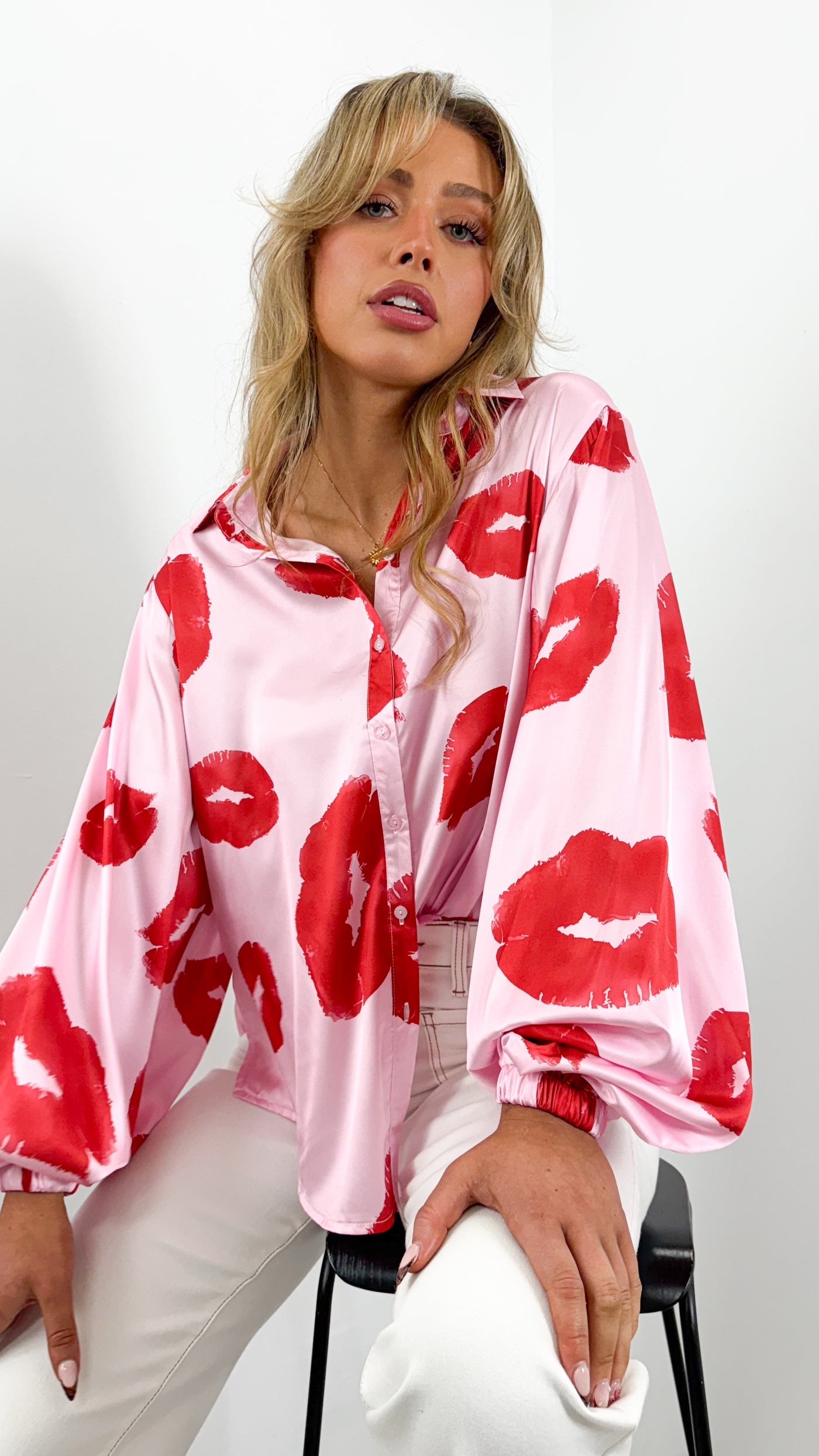 CARTIA BLOUSE - PINK