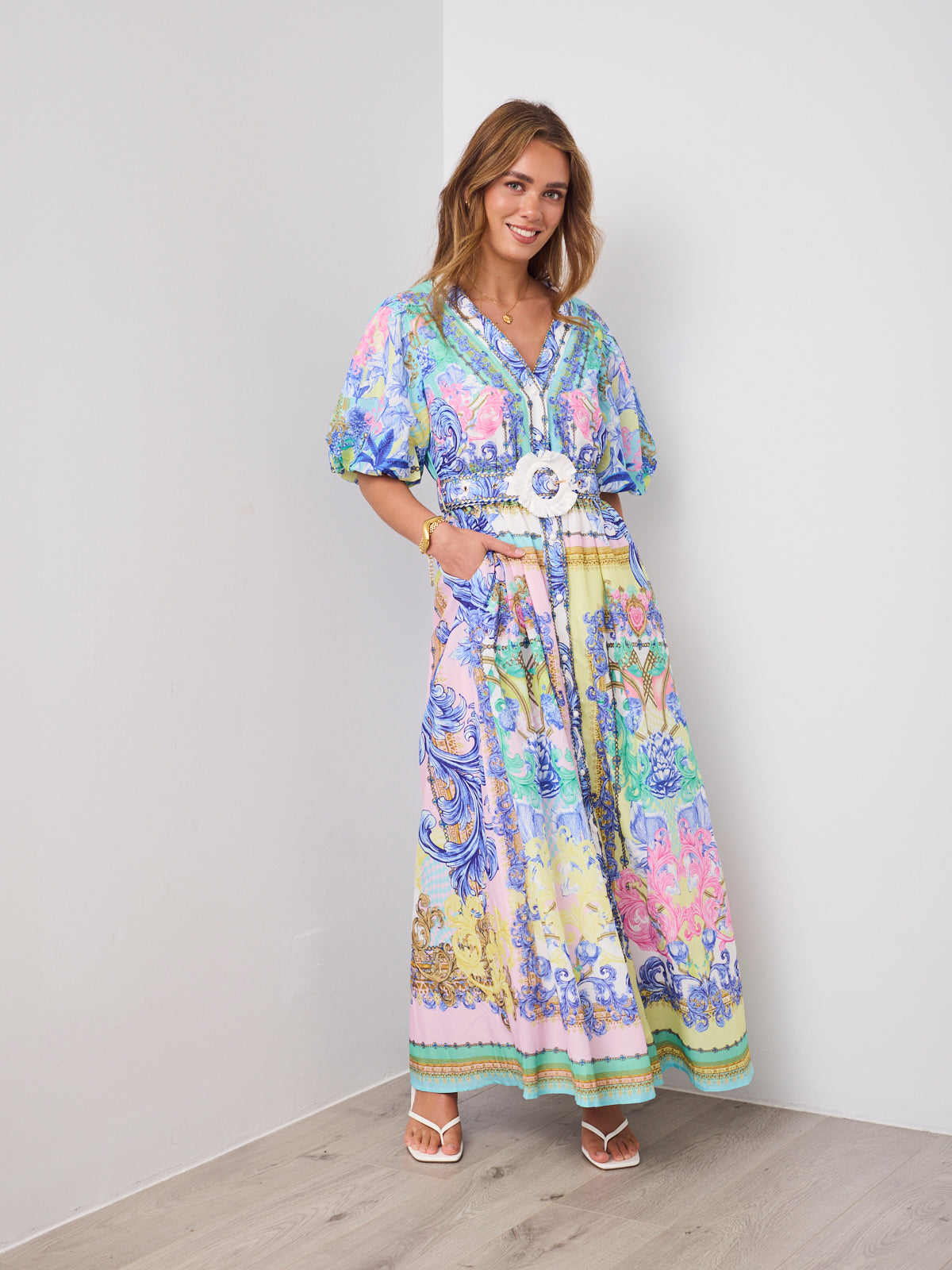 RAVELLA DRESS - MULTI