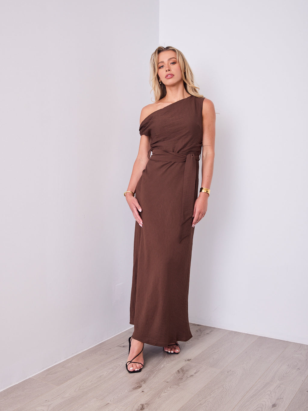 ANGIE DRESS - CHOCOLATE
