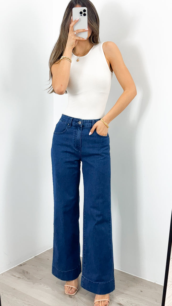 COOPER JEAN - DARK BLUE WASH