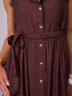 SORELLE DRESS - CHOCOLATE