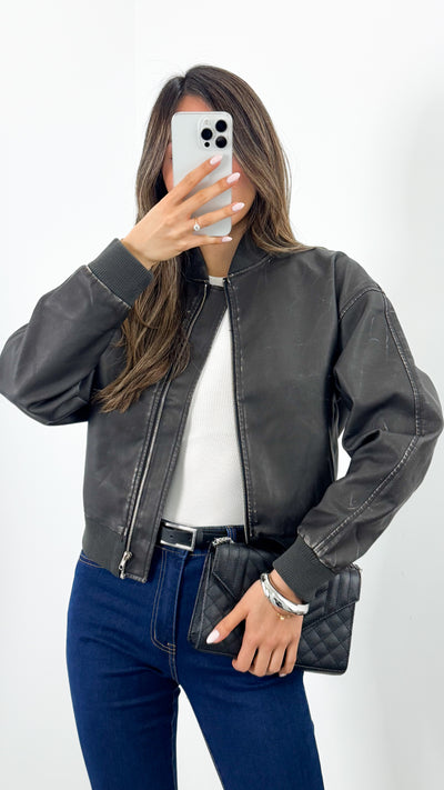 BRYSON JACKET - BLACK WASH