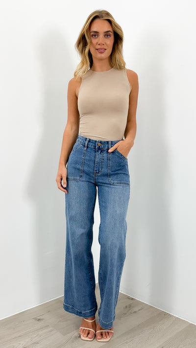 TREY JEAN - DENIM