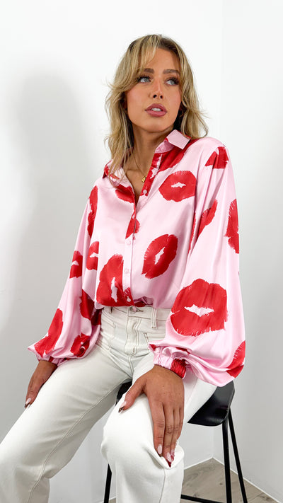 CARTIA BLOUSE - PINK