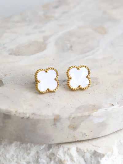 CHARLOTTE 18K GOLD PLATED EARRINGS - GOLD