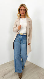 ZEETA COATIGAN -  LATTE